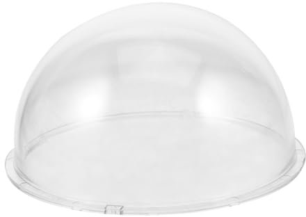 TINEASUR Copertura a Cupola Per Telecamera Di Sicurezza 3,1 Trasparente Resistente Alle Intemperie Protezione Esterna Per Uso Interno Ed Esterno