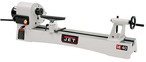 JET 14 x 40 Variable Speed Woodworking Lathe, Wood Turning Machine, 1 HP, 115/230V 1Ph (JWL-1440VS)