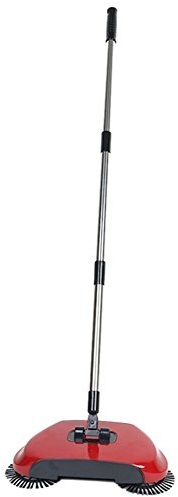 ALL IN ONE Scopa automatica a mano spinta scopa con spazzole rotanti scopa senza elettricità aspirapolvere Sweeping macchina 360 Rotary originale