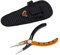 Savage Gear Alu Pro Pliers 15cm - Multitool Angelzange zum Raubfischangeln, Zange zum Spinnfischen, Sprengringzange, Schnur Cutter