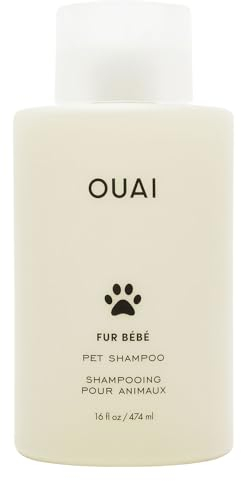 OUAI Fur Bébé Pet Shampoo, Mercer Street Scent, 16 FL Oz
