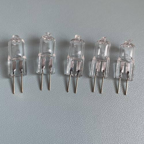 GWAYUANY 10Pcs/Lot G4 12V 20W Dc Ac 12V Tungsten Halogen Bulb Lamp Lighting Light Indoor Lights,12V-20W