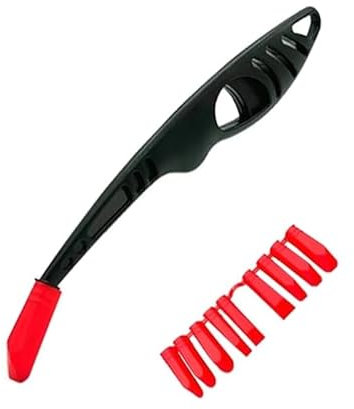 GERUI 1 lisseur de joints en silicone, extracteur de joints, raclette en silicone, avec 9 formes de joint (1)