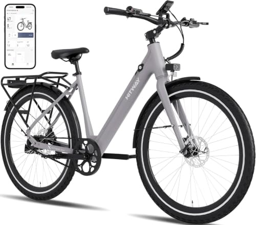 HITWAY BK18P Vélo Électrique 36V 10,4Ah, Vélo Urbain, E-Bike, Roues 700C