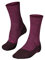 FALKE Damen Wandersocken TK2 Explore Wool W So Wolle Funktionsmaterial antiblasen dick 1 Paar, Rot Burgundy 8593, 37-38