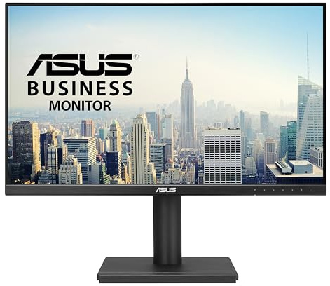 ASUS Business BE249QG - 24 Zoll Full HD Monitor - 16:9 IPS Panel, 120Hz, 1920x1080, HDR10 - ergonomisch, Pivot, Blaulichtfilter, EPEAT Gold - DisplayPort, HDMI, USB-Hub, Speaker