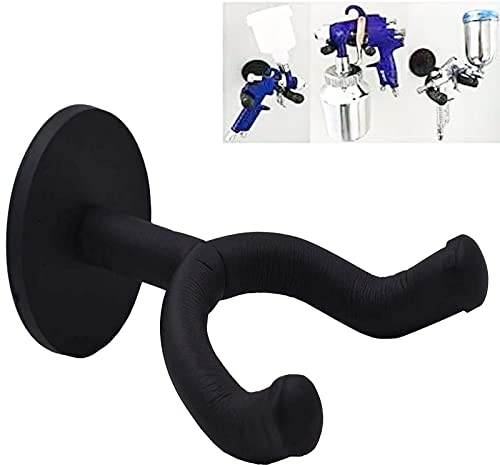 Magnetic Spray Gun Holder with Anti-Scratch Tool Base, the magnet is strong enough to hold a complete paint gun with ease, no fall and no gun