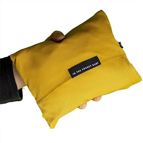 In The Pocket Baby - Barnsits - Resebarnsits - Barnsits för de flesta stolar - Baby seat (Senapsgul)