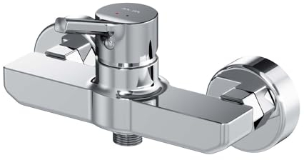 AM.PM Mischbatterie Dusche, Duscharmatur mit Einhebelmischer, Einhand-Brausebatterie, Einhebelarmatur Bad, Armatur Dusche für Badezimmer, Chrom, X-Joy S FXB20000
