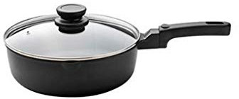 Nonstick keramiska wokar och wokpannor, kopparpanna med hjälphandtag i rostfritt stål, stekpanna för induktion, gas, elektriska och keramiska spishällar av glas