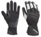 FAST WAY Easy II Motorradhandschuhe Sommer, CE Geprüfte Motorrad Handschuhe Herr & Frau, Hoch Abriebfest, Komfortabler Knöchelprotektor, Gepolsterter Handballen, Schwarz/Hellgrau, XXL