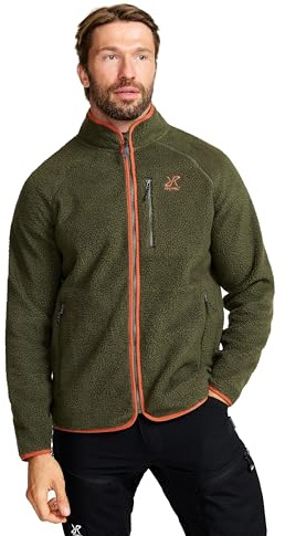 RevolutionRace Canyon Full-Zip Pile Fleece Herr, Fleecejacka Perfekt för Vandring