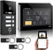 GVS - IP Video Türsprechanlage 3 Familienhaus mit Türöffner (RFID & Fingerprint), HD Kamera, 3X 10 Zoll Monitor & App - Smarte Video Türklingel mit Kamera & Gegensprechanlage (AVS5552A)
