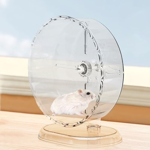 Hamster Wheel Stand, Silent Hamsters Wheel, Quiet Spinner Hamster Running Wheels, Quiet Running Exercise Spinner, Adjustable Stand Small Animal Exercise Wheels