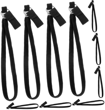 Abaodam 10 Cinghie Polso Antiscivolo per Bastoni Trekking e Stampelle Regolabili e Resistenti Accessori Sicuri per Anziani e Escursionisti Outdoor
