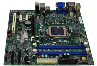 Carte mère Fit for ASUS H61H2-AM V1.1 Compatible avec processeurs i5-2500K 3570K i7-3770K 2600 i3-3250T 2100, DDR3 1066 MHz, LGA1155 H61 Carte mère