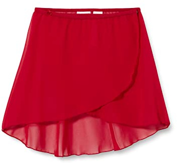 Capezio 126 - Gonna Avvolgente in Chiffon, Collezione Class, CAD800, Garnet, L