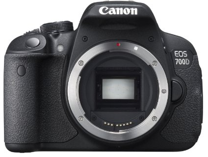 Canon EOS 700D Cuerpo de la cámara SLR 18MP CMOS 5184 x 3456Pixeles Negro - Cámara Digital (18 MP, 5184 x 3456 Pixeles, CMOS, Full HD, Pantalla táctil, Negro)