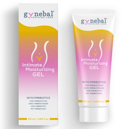 GYNEBAL Lube Gel with PREBIOTICS to Protect Intimate Flora - 50 ml - Moisturising and Lubricant Gel Water Based - Relief Women Vaginal Dryness Even in Menopause