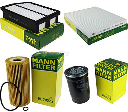 MANN-FILTER Inspektions Set Inspektionspaket Luftfilter Ölfilter Innenraumfilter Kraftstofffilter