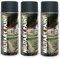 DC 3er Sparpack Panzergrau Ral 7016 MILITÄR Army Militärlack Lackspray 400ml Nato