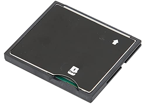 SD CF-kortadapter, 512GB Minneskort Till CF-kortkonverterare, SDXC SDHC Till CF-kortadapterstöd UDMA, Kortadapter för Kamera/dator (CF-gränssnitt Typ I)(Enkel TF till CF (10251))
