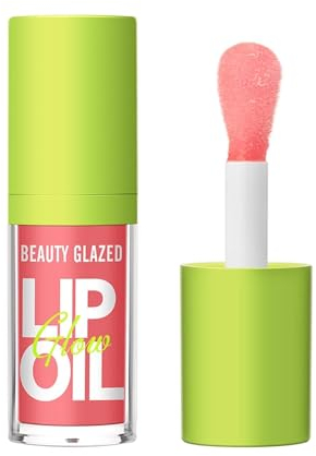 Big Brush Head Pink Moisturizing Jelly Lip Gloss Oil Long Lasting Liquid Lipsticks Non-stick Cup Lip Tint Lip Glaze Fresh Texture (#102)