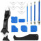 16Pcs Silicone Remover Tool, Caulking Tool, Sealant Finishing Tool, Silicone Remover, Silicone Sealant Tool, Silicone Scraper, Mastic Tool, Silicone Profiling Tool Set for Bathroom, Kitchen, Floor Cor