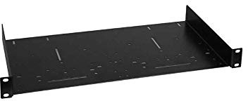 Pulse RKSU-1U 1U Universal 19 Inches Rack Shelf, Metal, Black