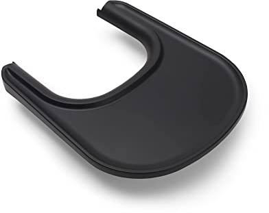 Bugaboo Giraffe Bandeja para Baby Set de Trona Bugaboo Giraffe, Fácil de Limpiar, Higiénica, Apta para Lavavajillas, Quita y Pon con 1 Clic, Sostenible, Negra