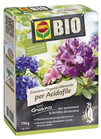Concime Organo-Minerale per Acidofile con Guano 750 g
