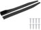 Spoiler Laterale per Auto da 2 Pezzi, Splitter a Bilanciere Laterale per Auto da 120 Cm/47,2 Pollici Splitter per Gonna Laterale per Auto Universale Winglet Wing Canard Diffusore