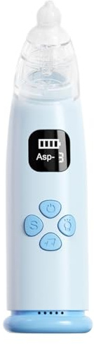 Nettoyeur nasal électrique - Aspirateur nasal pour bébé, dissolvant de mucus rechargeable | Baby snot ventouse douce lumière musique avec 3 modes d'aspiration, 3 en silicone pour les voyages