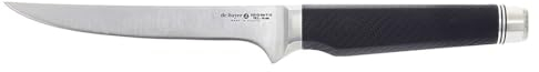 De Buyer - Couteau à filet FK2 en acier inoxydable - Longueur 16 cm -, Noir
