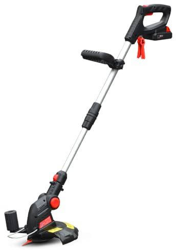 Coupe bordures sans fil 20V Batterie Lithium 2000mAh - 25cm - Elem Garden