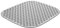 Tescoma 900638.43 Tappeto per lavello 32 x 28 cm, Grigio, linea Cleankit