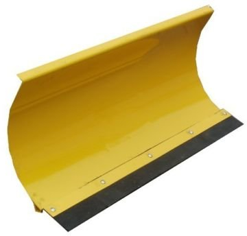 Schneepflug Räumschild Universal Schneeschild für Einachser und Rasentraktor Gelb / 150 x 40 cm / 3 Stufen verstellbar