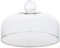 - Alzata per torte in , con decorazione a forma di cloche, per dessert, per servire torte, 16 x 16 x 12 cm
