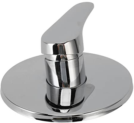 Ausla Single Lever Concealed Bathtub, Concealed Shower Faucet Hot Cold Water Rust Proof Wall Mounted Mixer Tap for Home Hotel