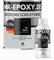 Mr. Epoxy Epoxidharz Bodenbeschichtung (1 kg, RAL 7035 Lichtgrau) - 2K Betonfarbe für Garagen, Keller & Werkstatt Boden - Flüssigkunststoff Epoxid Grundierung und Bodenversiegelung