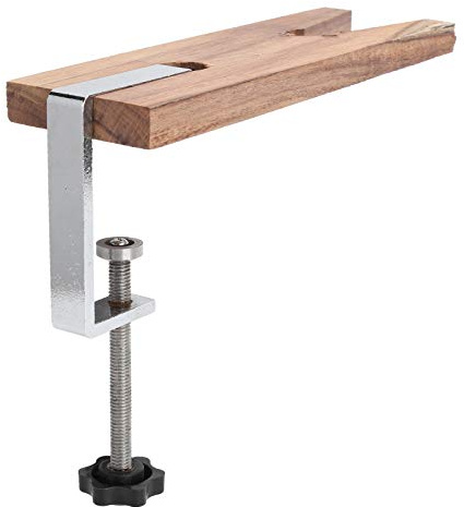 Acouto Abrazadera de Pasador para Banco de Trabajo Joyero Herramienta de Sujeción para Fabricación de Joyas Soporte de Madera para Taller de Joyería Accesorio de Fijación Profesional