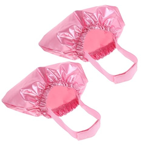 ROMISBABA 2 Pièces Bonnet pour Chats et Petits Chiens Réglable Bonnet de Bain Respirant et Confortable pour Toilettage à et Salon Protection Étanche pour Animaux