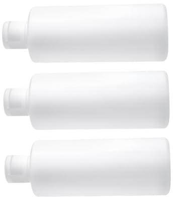 MUCKLILY 3piezas Botellas De Viaje Para Cosméticos Tapa De Inmersión y Botella De Succión Envases De Loción Reutilizables Para Maquillaje Shampoo y Acondicionador Para Viajes y Hogar