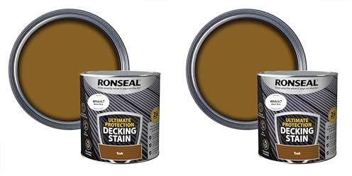 Ultimate Decking Stain 2.5L Teak [39119] (Pack of 2)