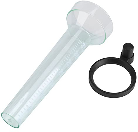 Akozon Efficiente Tubo per Pluviometro in Plastica per Giardino - 35 Mm di capacità Misurazione Accurata delle Precipitazioni