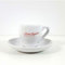 Ramazzotti Espresso Glas mit Untertasse