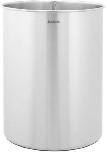 Brabantia Waste Paper Bin, 15 L - Matt Steel