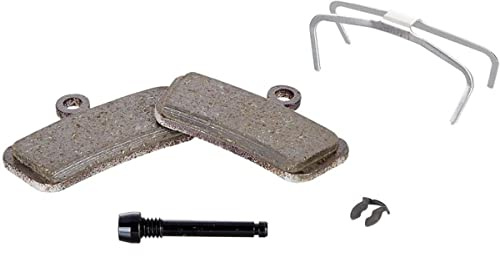 SRAM Disc Brake Pads - Organic Compound, Steel Backed, Powerful, For Trail, Guide, and G2