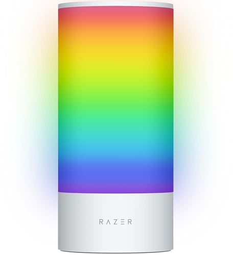 Razer Aether Smart Lamp Pro - LED Lamp with Multi-zone Lighting - Touch Controls - Powered by Chroma RGB - Matter Compatible, Works with Smart Home App | White