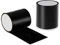Herbst 10x150 cm Reparatur Klebeband, Starkes Selbstklebendes Klebeband Reparaturset Schwarz PVC Wasserdichtes Reparaturband zum Abdichten und Reparieren für Pool/Zelt/Plane/Aachrinnen/Schlauchboot